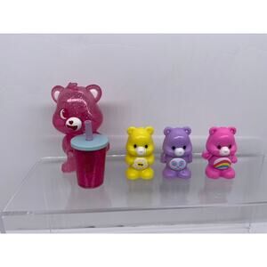 Boba Tea Cheer Bear and Rubber Care Bears